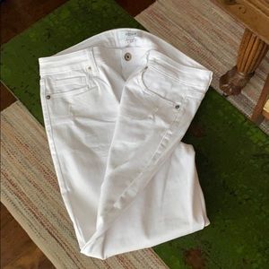 New White Skinny Jeans, size 33